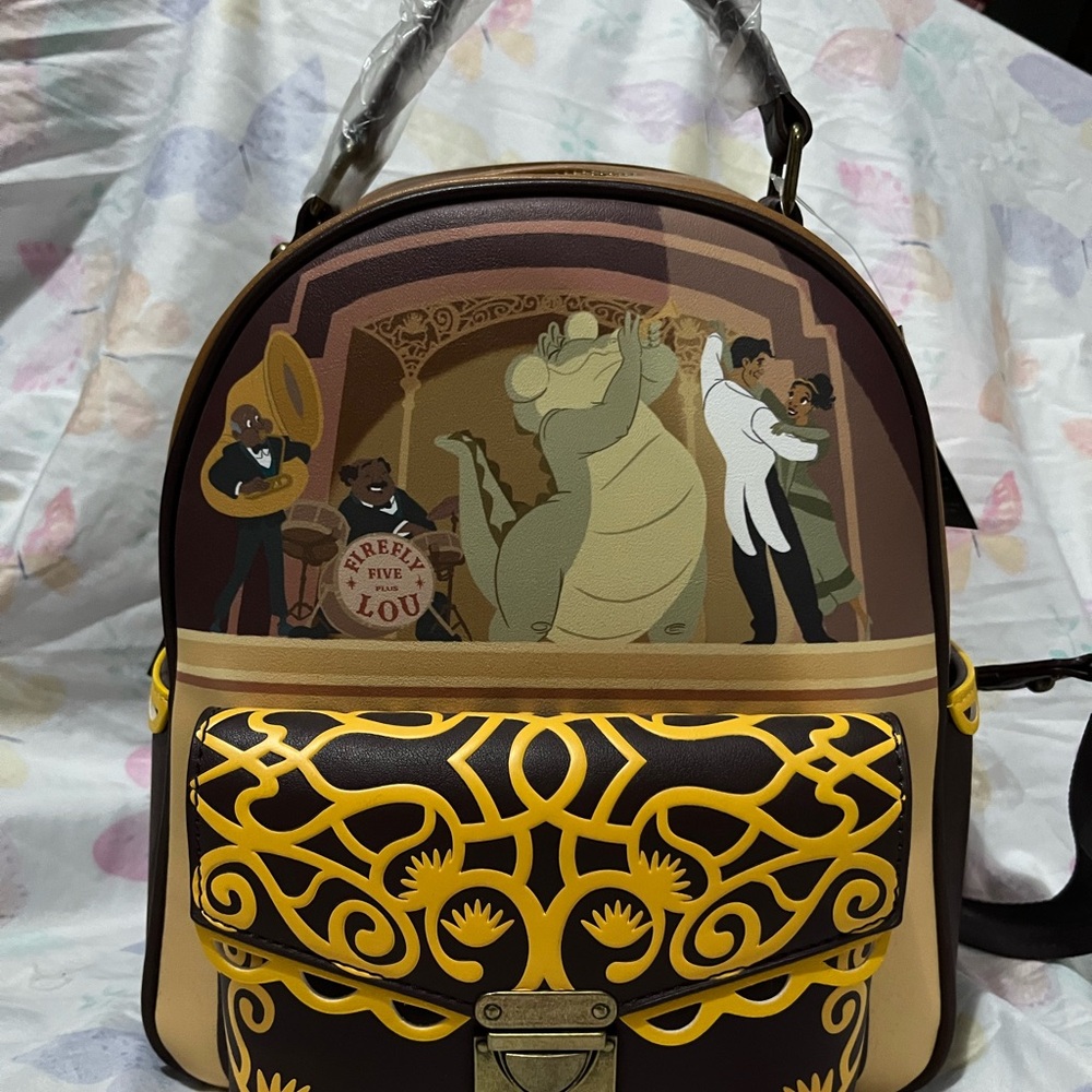 Her Universe NWT Princess and the frog backpack